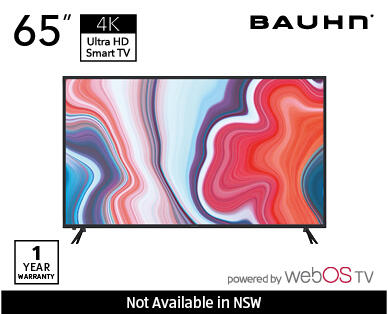 65" 4K Ultra HD TV with WEBOS
