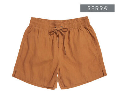 Linen Blend Shorts
