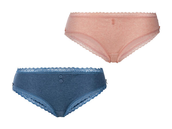 ESMARA LINGERIE(R) Hipsters 2-pak