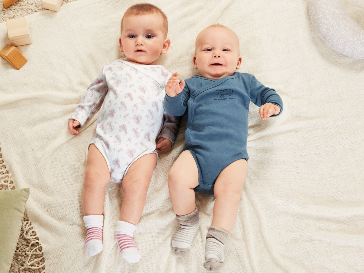 LUPILU(R)PURE COLLECTION Baby-Body, 2 Stück1