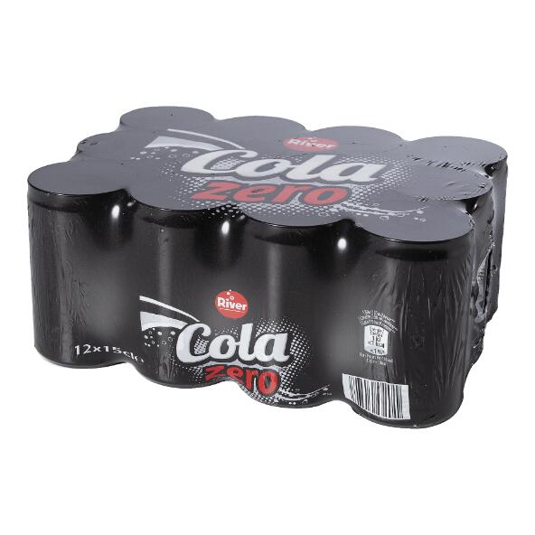 RIVER(R) 				Cola zero, pack de 12