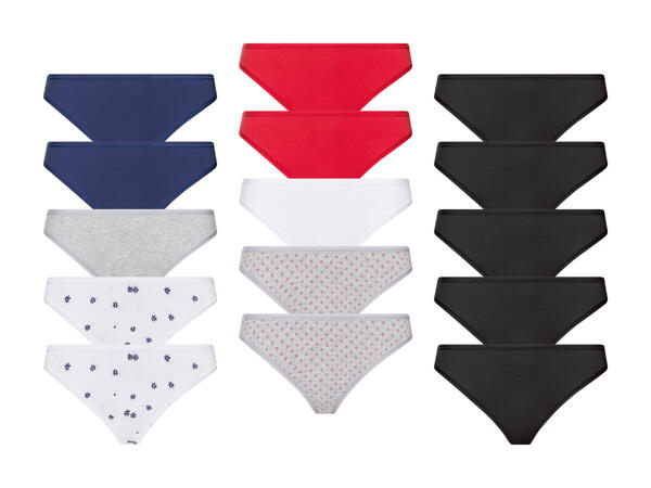 Strings/ mini slips, lot de 5