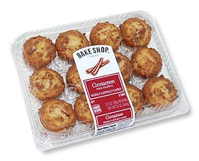 Bake Shop Coconut or Cinnamon Mini Muffins - Aldi — USA - Specials archive