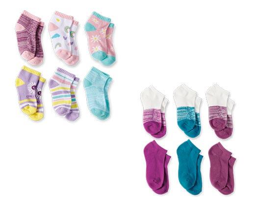 Lily & Dan Toddlers or Childrens 6pk Socks