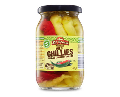 Hot or Mild Chillies 330g