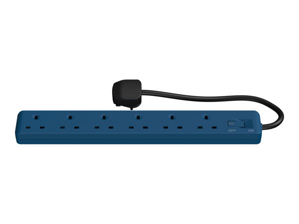 Silvercrest 6 Socket Extension Lead