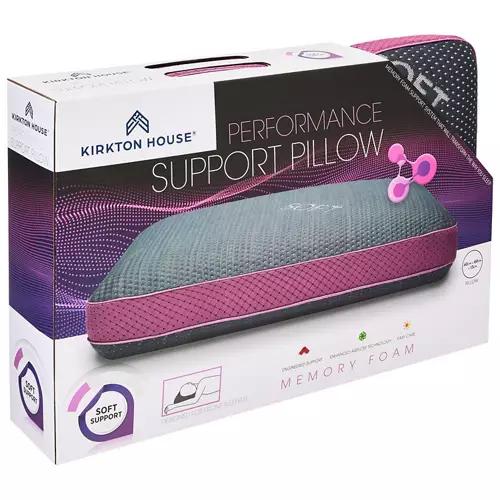 Performance Memory Foam Support Pillow - Soft