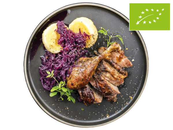 Sous-Vide Bio-Entenfilet oder Entenkeule
