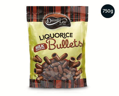 Darrell Lea Milk Chocolate Bullets 750g