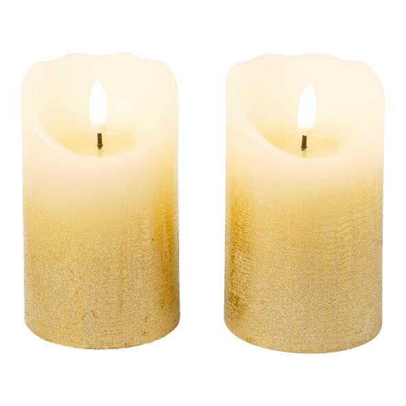 CASALUX(R) 				Bougies LED en cire