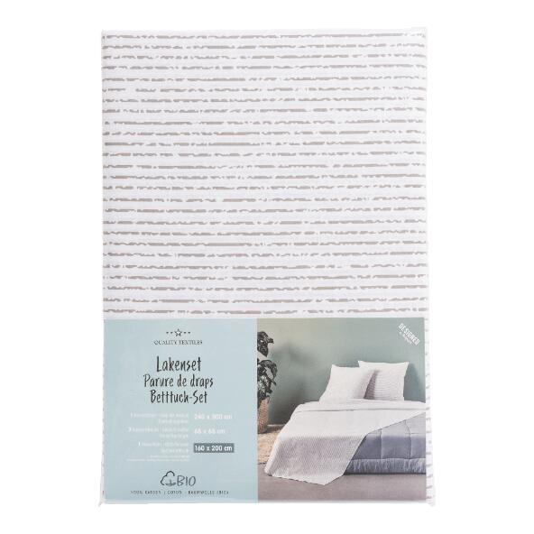 QUALITY TEXTILES(R) 				Parure de lit, 2 pers.