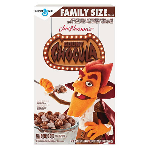 Family Size Count Chocula Cereal, 18.8 oz