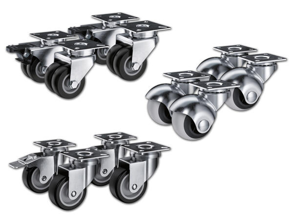 Rollen-Set, 4-teilig