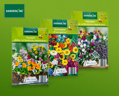 GARDENLINE Saatteppich Sommerblumen