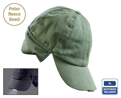 Winter LED Fishing Cap