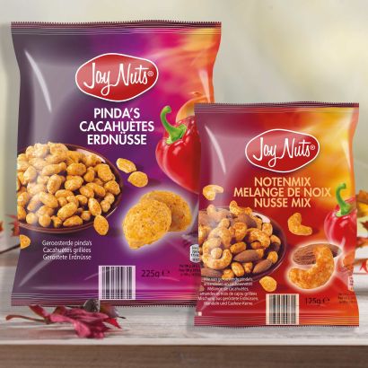 Cacahuètes grillées ou mélange de fruits à coque