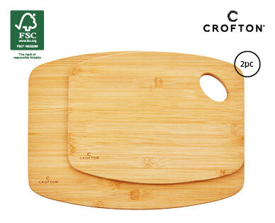 Bamboo Cutting Boards 2pc