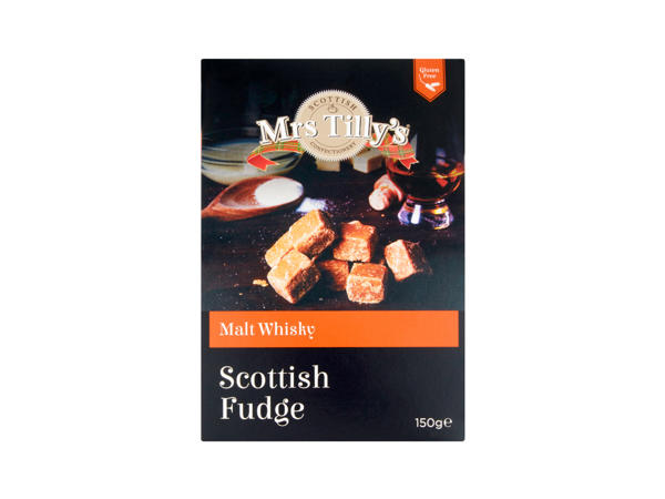 Mrs Tilly's Malt Whisky Scottish Fudge