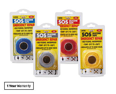 SOS Silicone Tape or Epoxy Putty