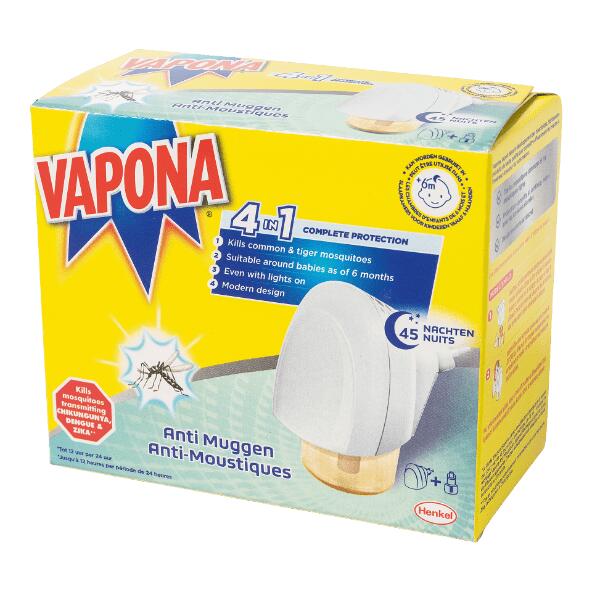 VAPONA(R) 				Antimuggenapparaat