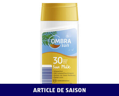 OMBIA SUN 
 LAIT SOLAIRE CLASSIC IP 30