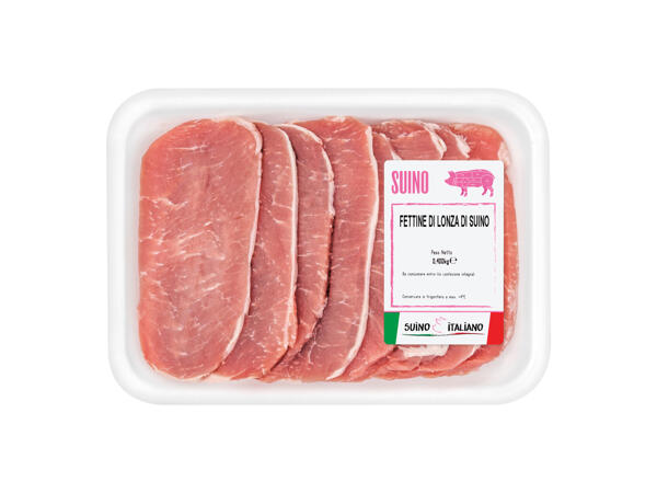 Pork Loin Slices