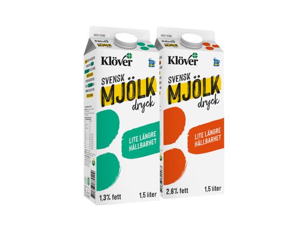 Klöver mjölkdryck