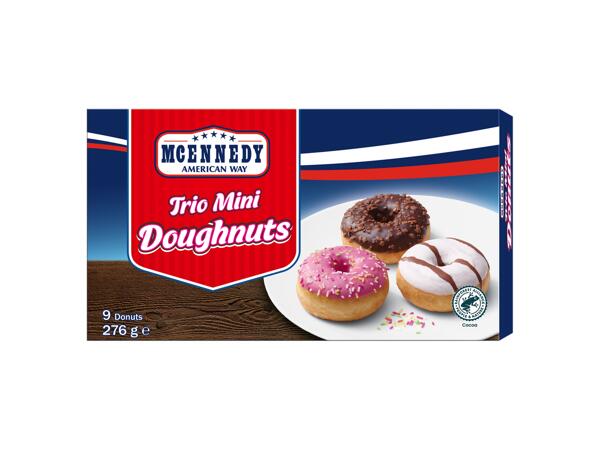 Trio mini doughnuts
