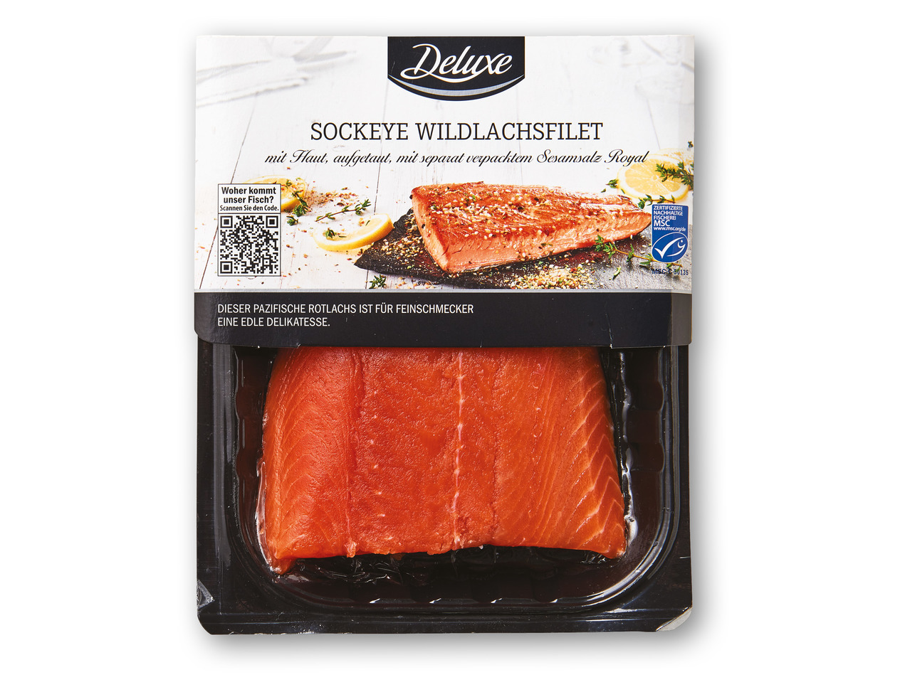 DELUXE Sockeye vildlaksefilet
