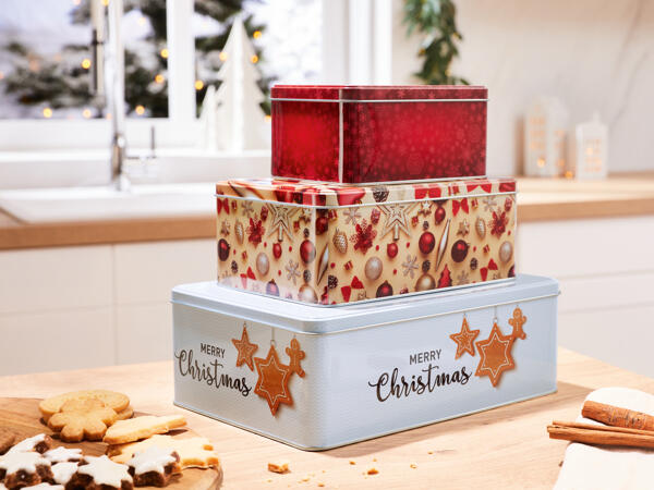 Christmas Tin Set