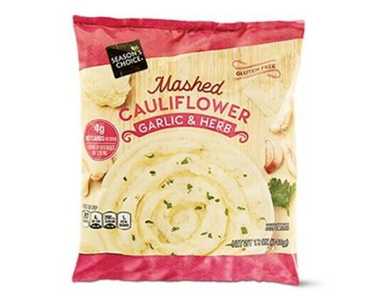 Season's Choice 
 Plain or Garlic Herb Mashed Cauliflower