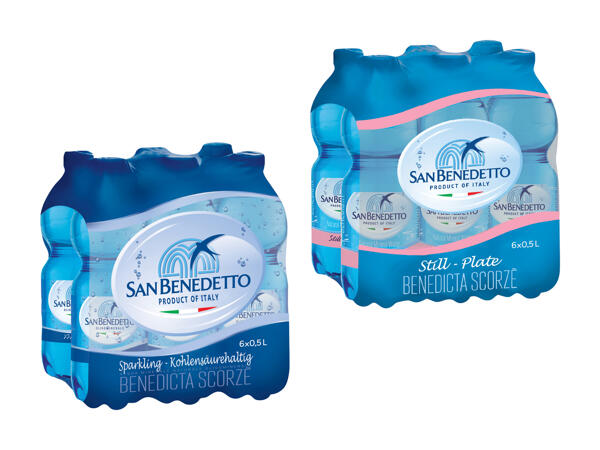 Eau minérale San Benedetto