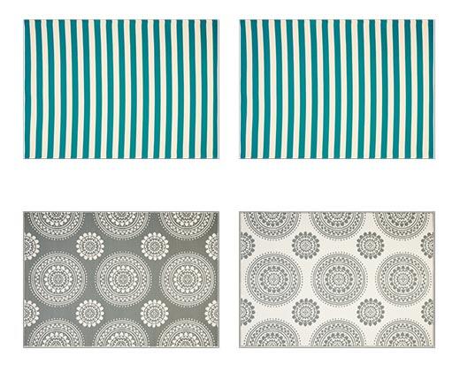 Huntington Home Reversible 5' x 7' Indoor or Outdoor Area Rug