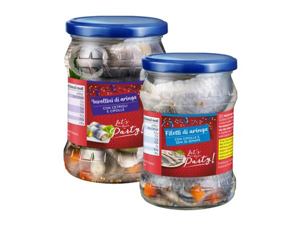 Herrings Fillets or Rolls