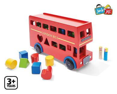 Wooden London Bus