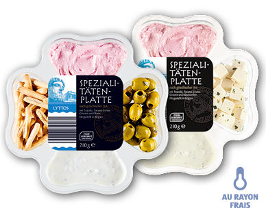 Plateaux de spécialités grecques LYTTOS