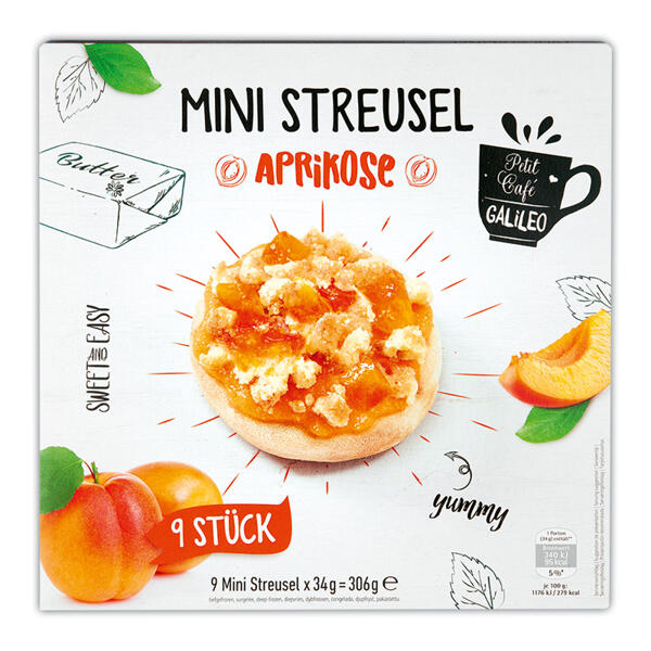 Mini Streusel Taler