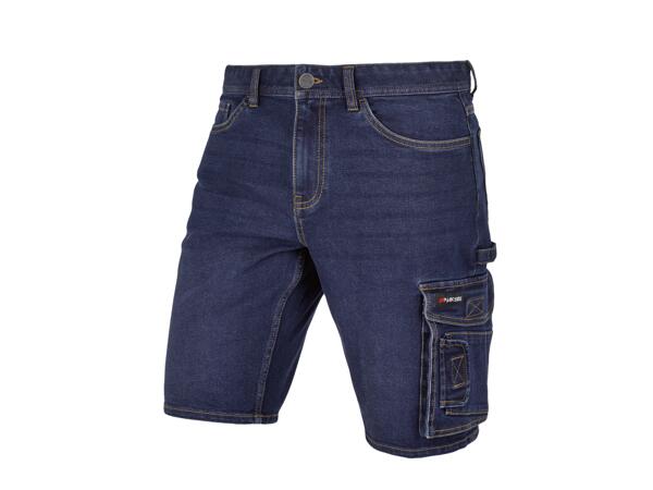 Men's denim work shorts