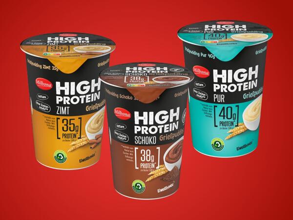 High Protein Grießpudding