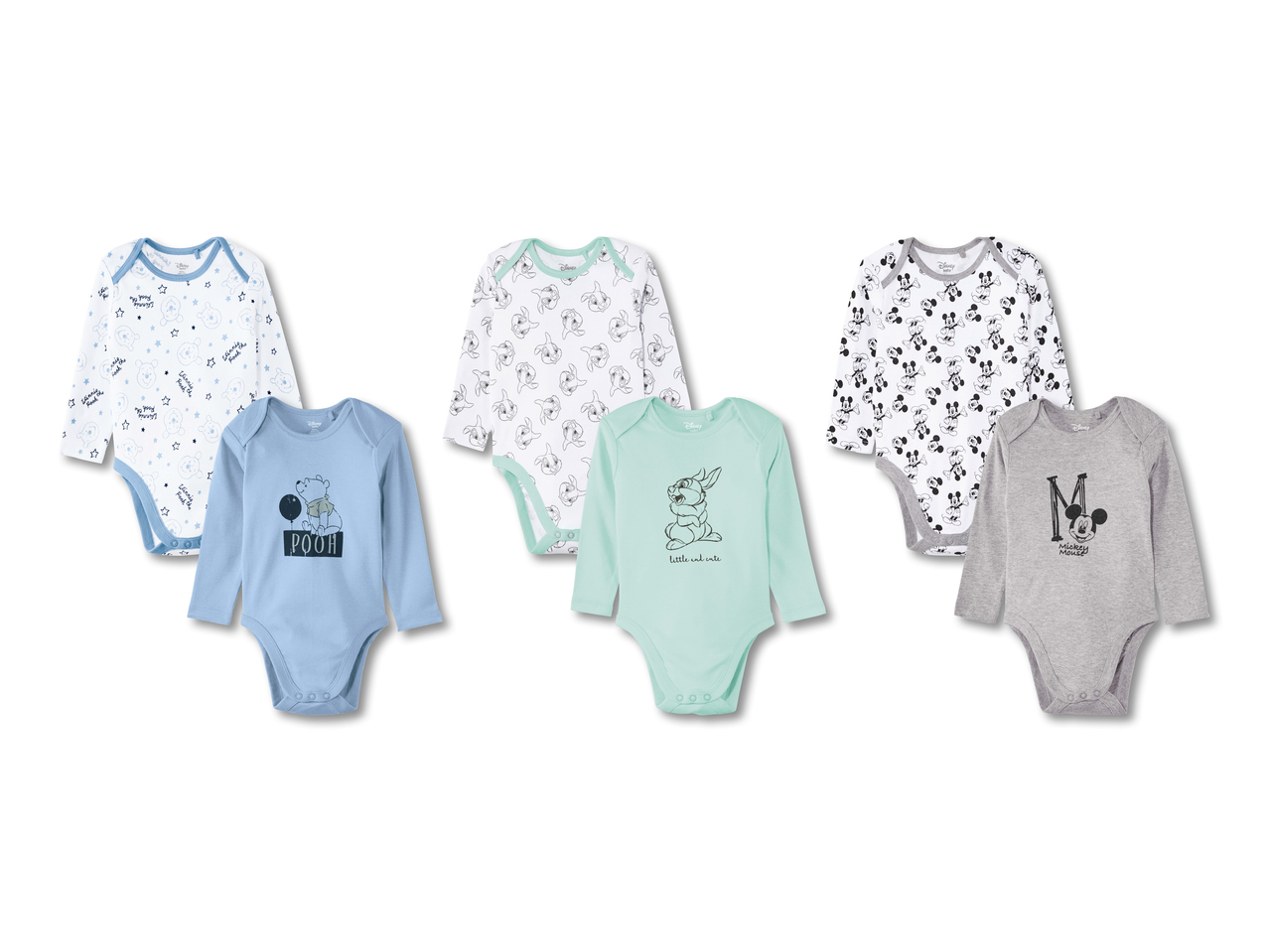 Bodies pour bébé, lot de 21
