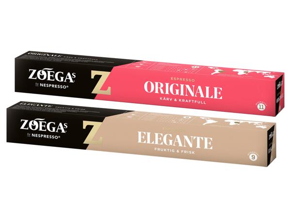 Zoégas Nespresso kaffekapslar