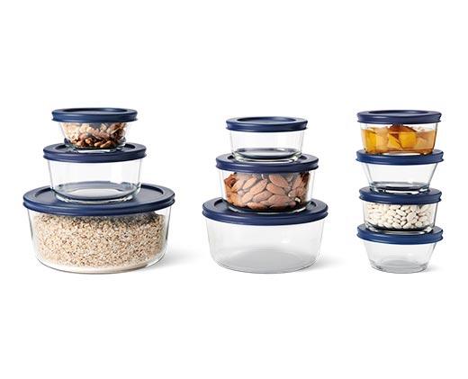 Crofton 
 20pc Glass Storage Set