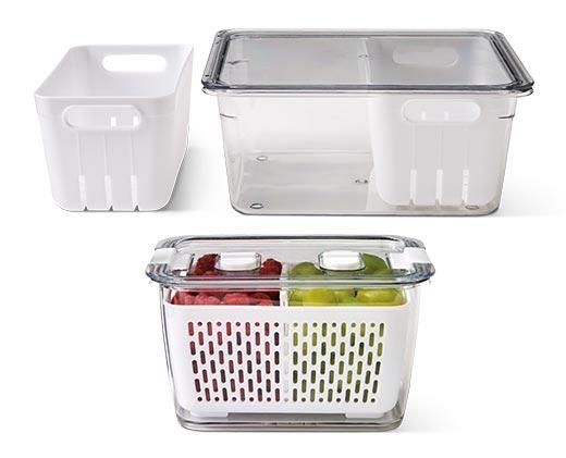 Crofton Fridge Storage with Colander