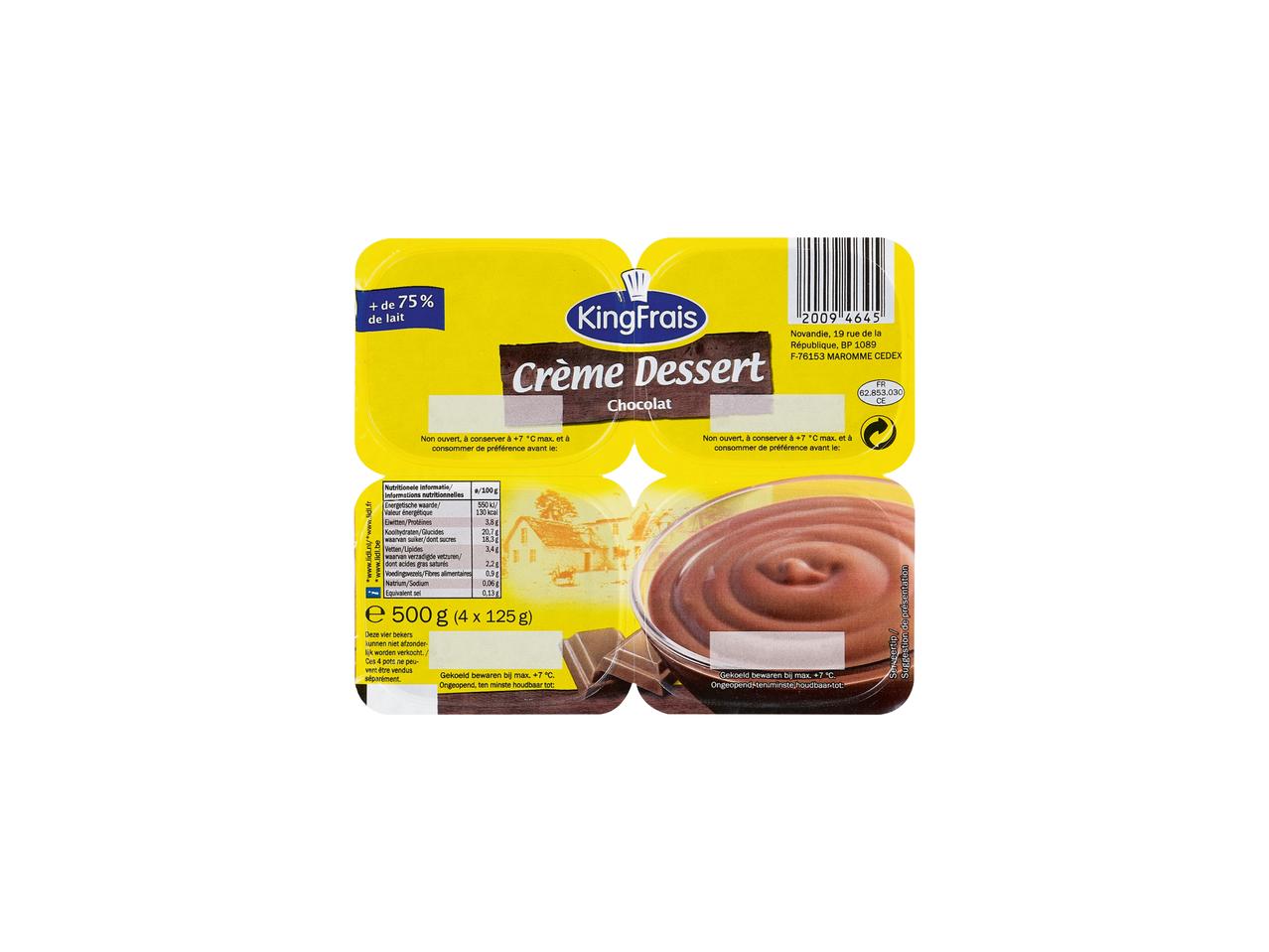 Crème dessert