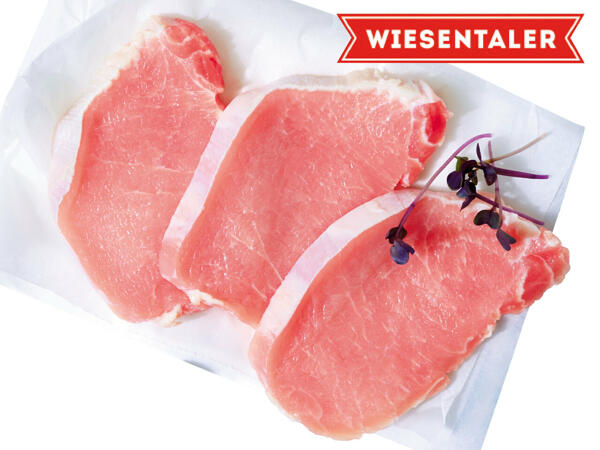 WIESENTALER Frische österreichische Minutensteaks vom Schwein