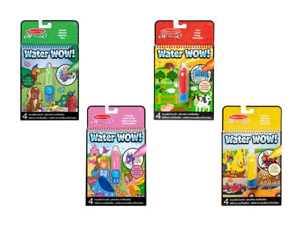 Livre de coloriage à l'eau Water Wow! Melissa & Doug
