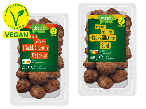 Vegane Gefüllte Hackbällchen