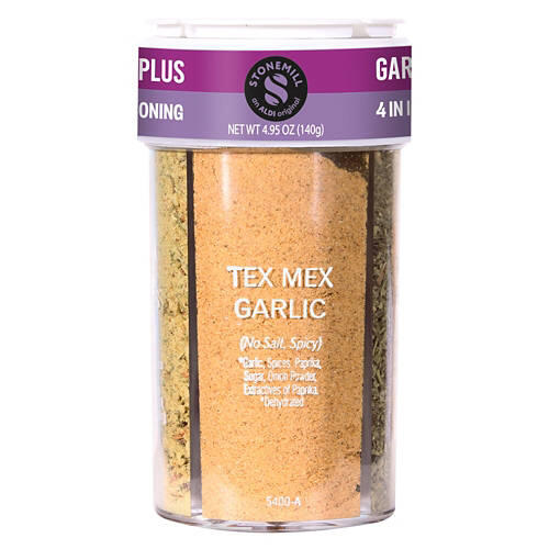 Parmesan Blend Garlic Plus 4 in 1 Seasoning, 4.95 oz