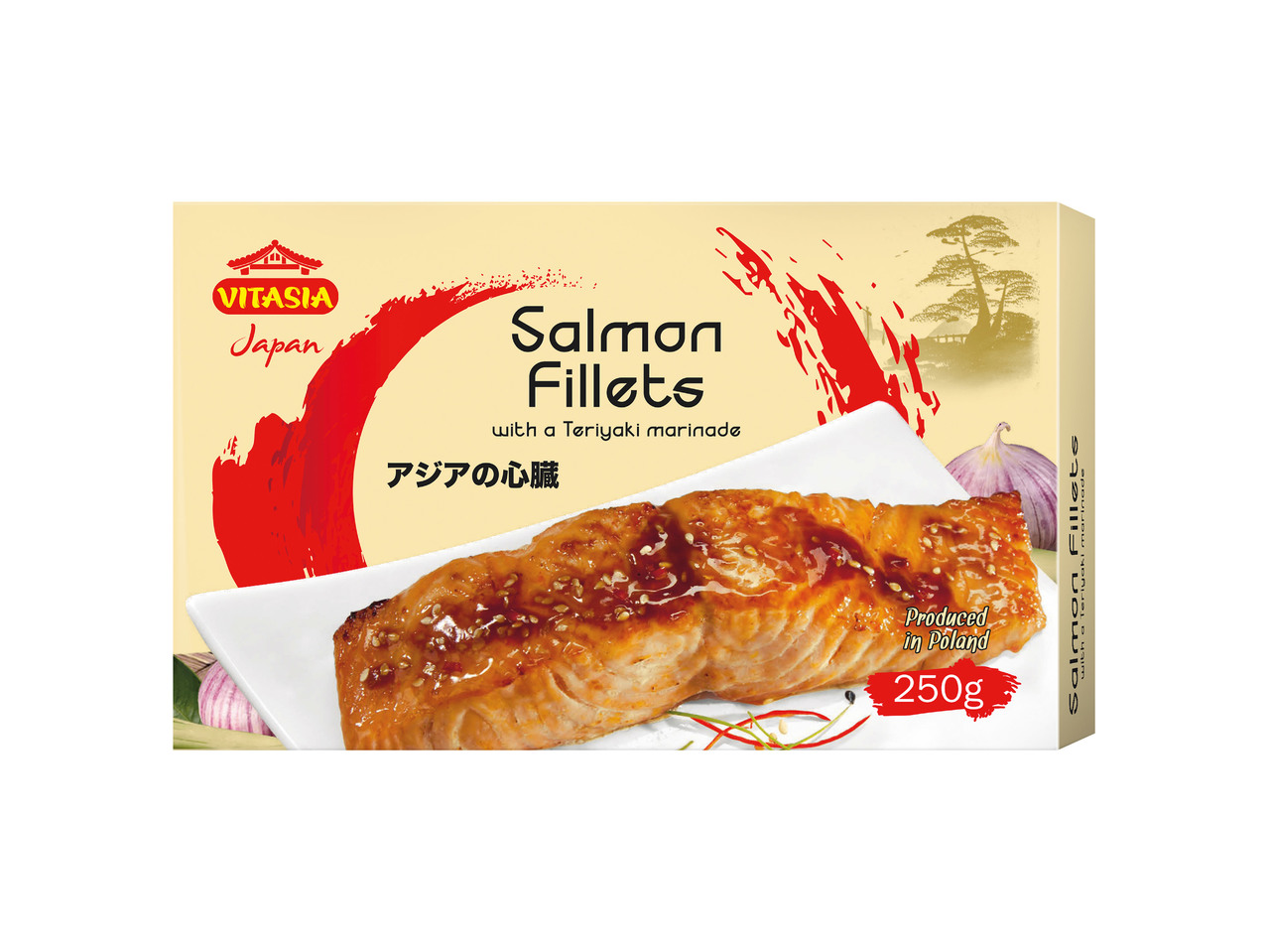 FILETY Z LOSOSA S MARINÁDOU TERIYAKI