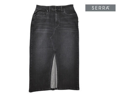 Women's Denim Midi Skirt